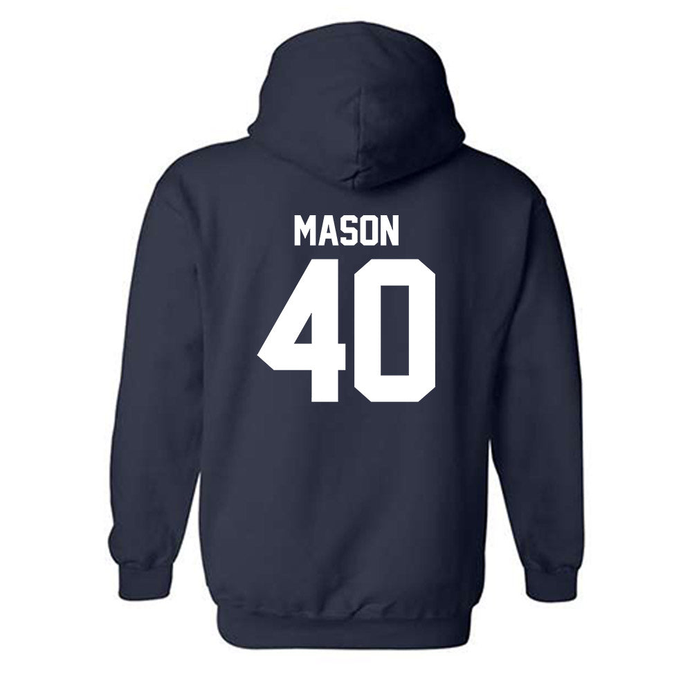 Georgia Southern - NCAA Baseball : Alex Mason - Classic Shersey Hooded Sweatshirt-1