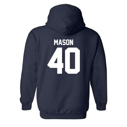 Georgia Southern - NCAA Baseball : Alex Mason - Classic Shersey Hooded Sweatshirt-1