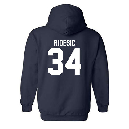 Georgia Southern - NCAA Men's Basketball : Pavle Ridesic - Classic Shersey Hooded Sweatshirt-1