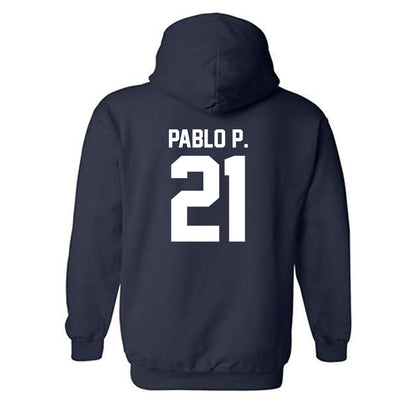Georgia Southern - NCAA Men's Soccer : Pablo Portero - Classic Shersey Hooded Sweatshirt-1