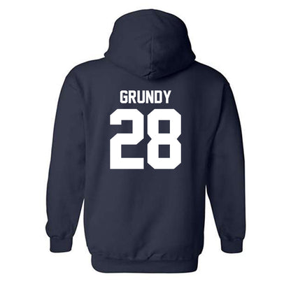 Georgia Southern - NCAA Baseball : Kade Grundy - Classic Shersey Hooded Sweatshirt-1