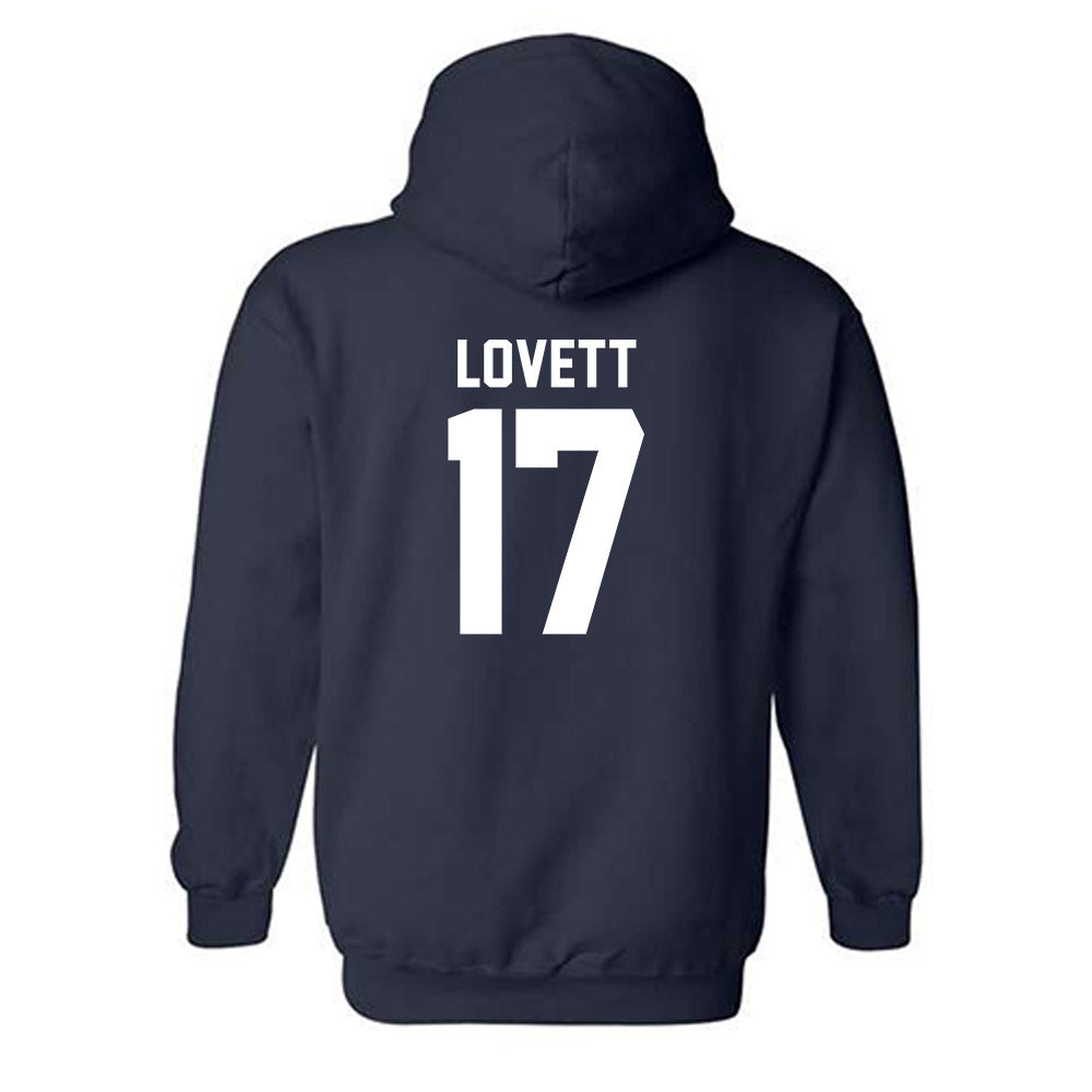 Georgia Southern - NCAA Baseball : Jett Lovett - Classic Shersey Hooded Sweatshirt-1