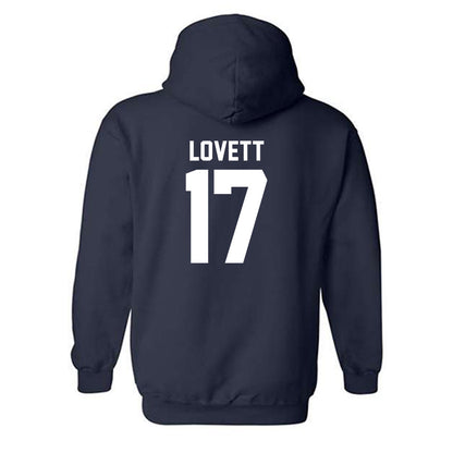 Georgia Southern - NCAA Baseball : Jett Lovett - Classic Shersey Hooded Sweatshirt-1