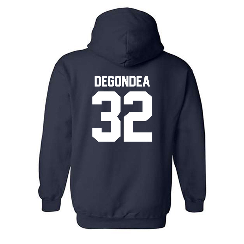 Georgia Southern - NCAA Baseball : Carter DeGondea - Classic Shersey Hooded Sweatshirt-1