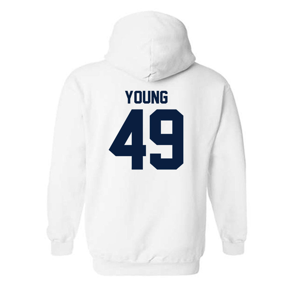 Georgia Southern - NCAA Baseball : Jack Young - Classic Shersey Hooded Sweatshirt-1