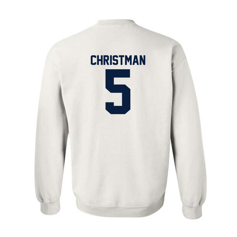 Georgia Southern - NCAA Baseball : Brady Christman - Classic Shersey Crewneck Sweatshirt-1