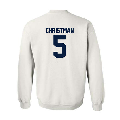 Georgia Southern - NCAA Baseball : Brady Christman - Classic Shersey Crewneck Sweatshirt-1