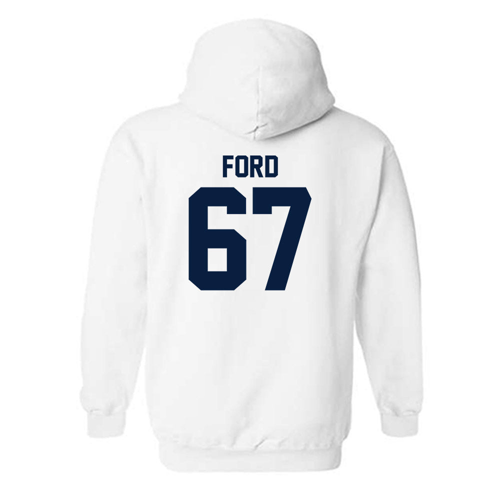 Georgia Southern - NCAA Football : Josh Ford - Classic Shersey Hooded Sweatshirt-1
