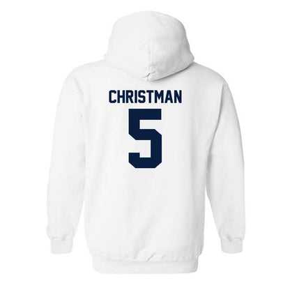 Georgia Southern - NCAA Baseball : Brady Christman - Classic Shersey Hooded Sweatshirt-1