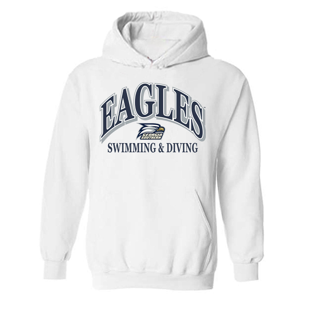 Georgia Southern - NCAA Women's Swimming & Diving : Grace Brunk - Classic Shersey Hooded Sweatshirt-0
