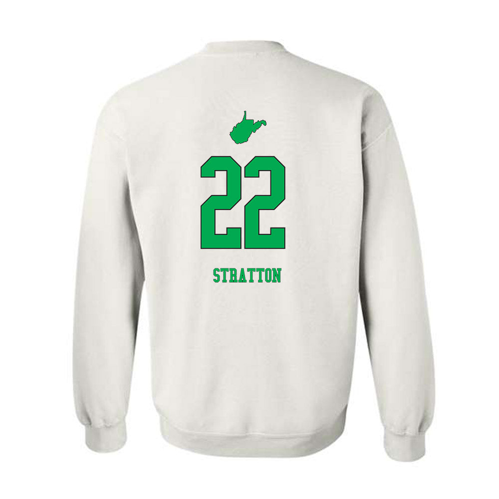 Marshall - NCAA Women's Volleyball : Sarah Stratton - Generic Shersey Crewneck Sweatshirt