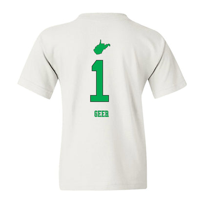 Marshall - NCAA Women's Volleyball : Audrey Geer - Generic Shersey Youth T-Shirt-1