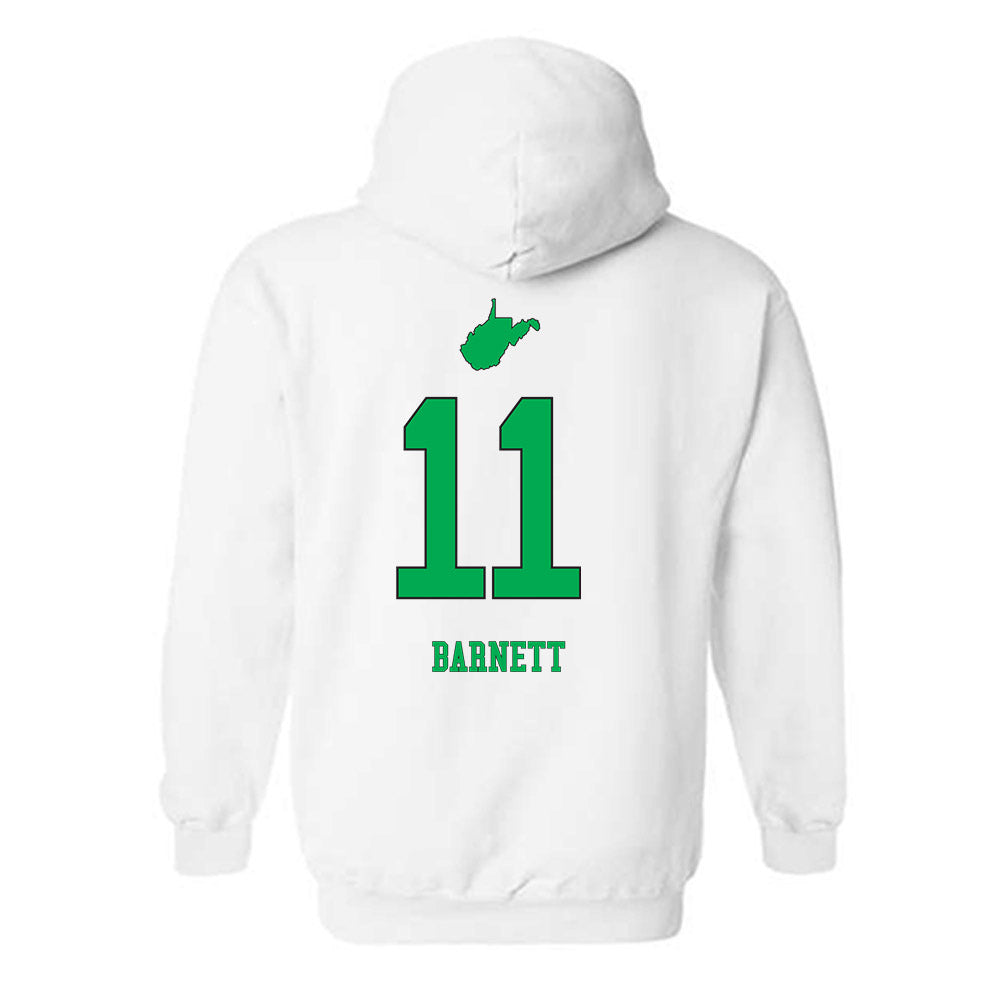 Marshall - NCAA Women's Volleyball : Emma Barnett - Generic Shersey Hooded Sweatshirt-1