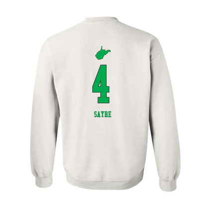 Marshall - NCAA Women's Volleyball : Emma Sayre - Generic Shersey Crewneck Sweatshirt