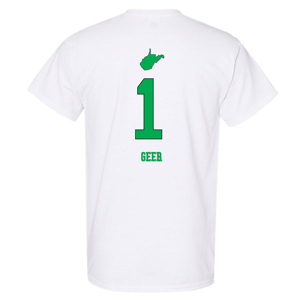 Marshall - NCAA Women's Volleyball : Audrey Geer - Generic Shersey T-Shirt-1