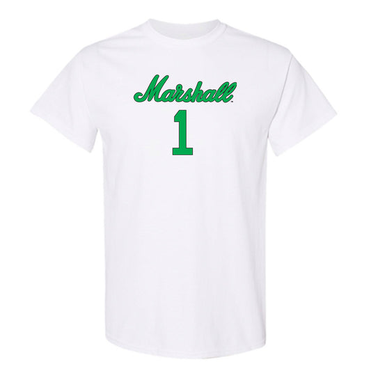 Marshall - NCAA Women's Volleyball : Audrey Geer - Generic Shersey T-Shirt-0