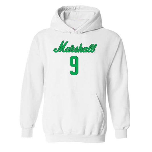 Marshall - NCAA Women's Volleyball : Teagan Melton - Generic Shersey Hooded Sweatshirt