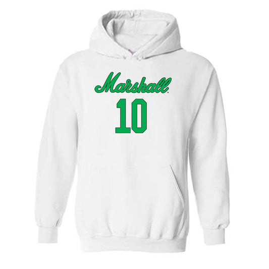 Marshall - NCAA Women's Volleyball : McKenna Melton - Generic Shersey Hooded Sweatshirt