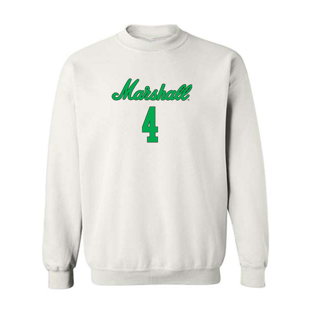 Marshall - NCAA Women's Volleyball : Emma Sayre - Generic Shersey Crewneck Sweatshirt