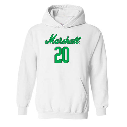 Marshall - NCAA Women's Volleyball : Izzy Collier - Generic Shersey Hooded Sweatshirt