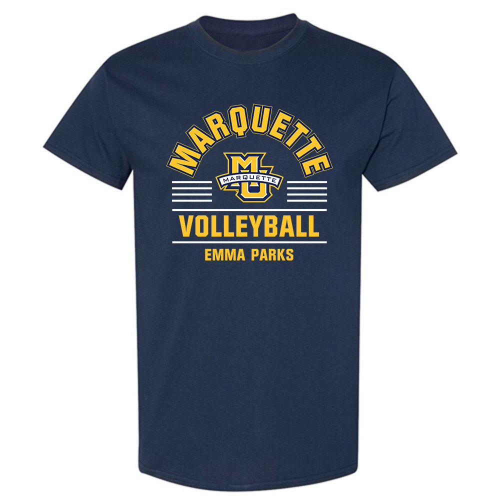 Marquette - NCAA Women's Volleyball : Emma Parks - Classic Fashion Shersey T-Shirt-0
