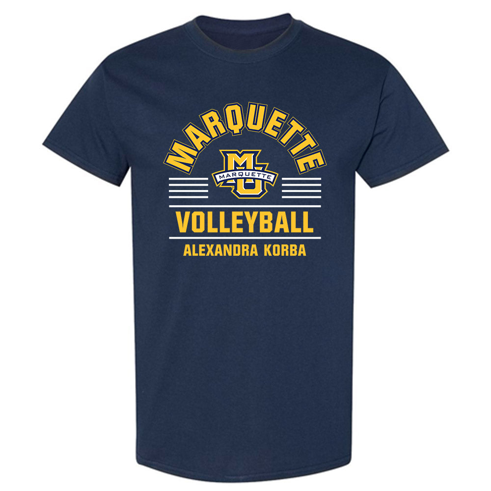 Marquette - NCAA Women's Volleyball : Alexandra Korba - Classic Fashion Shersey T-Shirt-0
