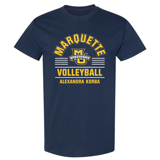 Marquette - NCAA Women's Volleyball : Alexandra Korba - Classic Fashion Shersey T-Shirt-0