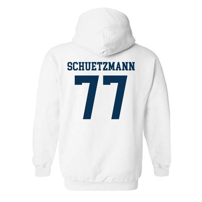 Old Dominion - NCAA Football : Josh Schuetzmann - Classic Shersey Hooded Sweatshirt-1