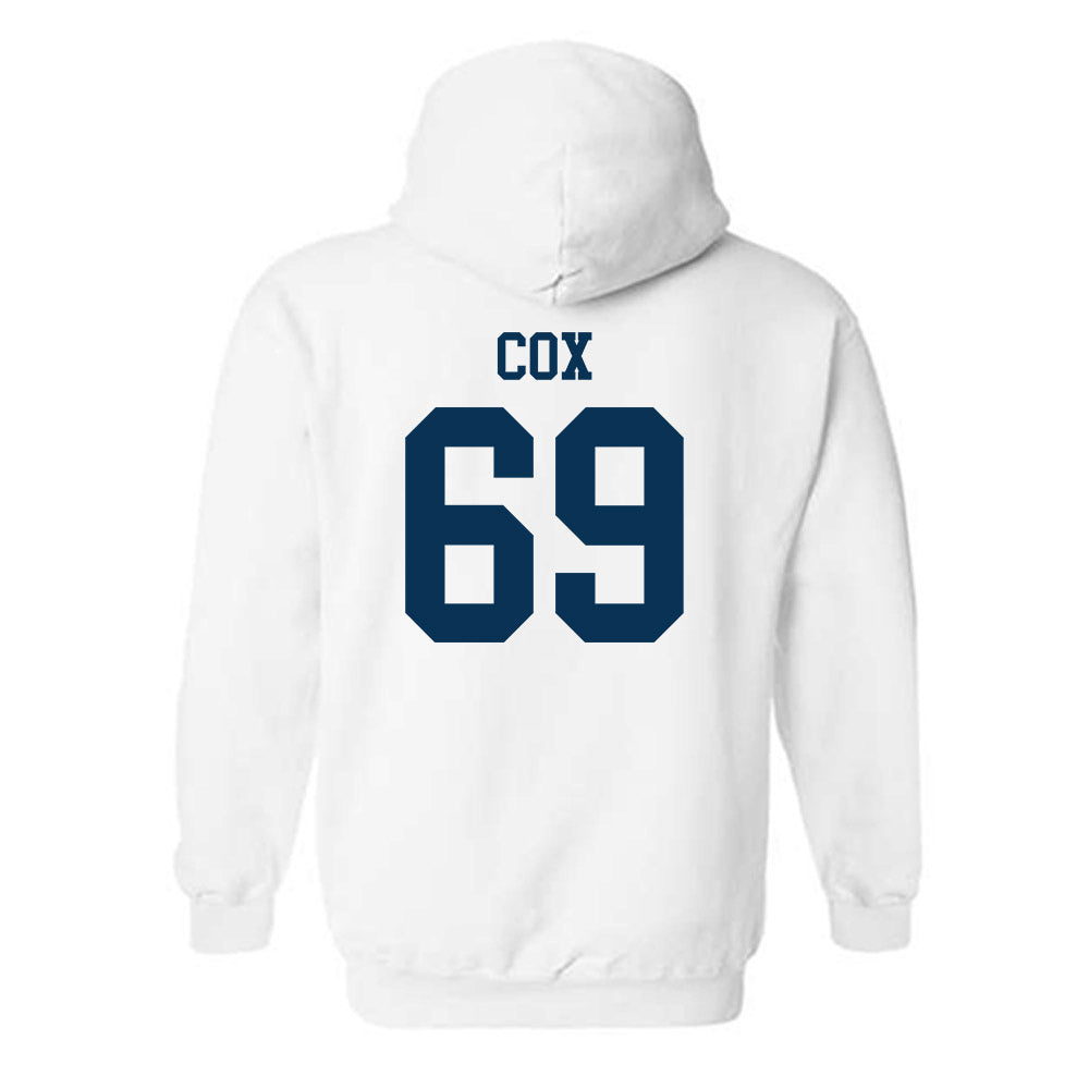 Old Dominion - NCAA Football : Logan Cox - Classic Shersey Hooded Sweatshirt-1