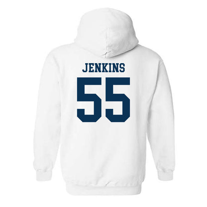 Old Dominion - NCAA Men's Basketball : Jaylen Jenkins - Classic Shersey Hooded Sweatshirt