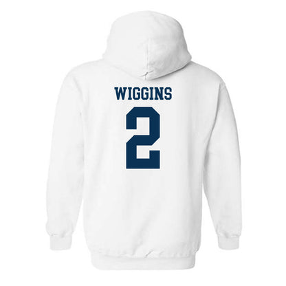 Old Dominion - NCAA Men's Basketball : Zacch Wiggins - Classic Shersey Hooded Sweatshirt-1
