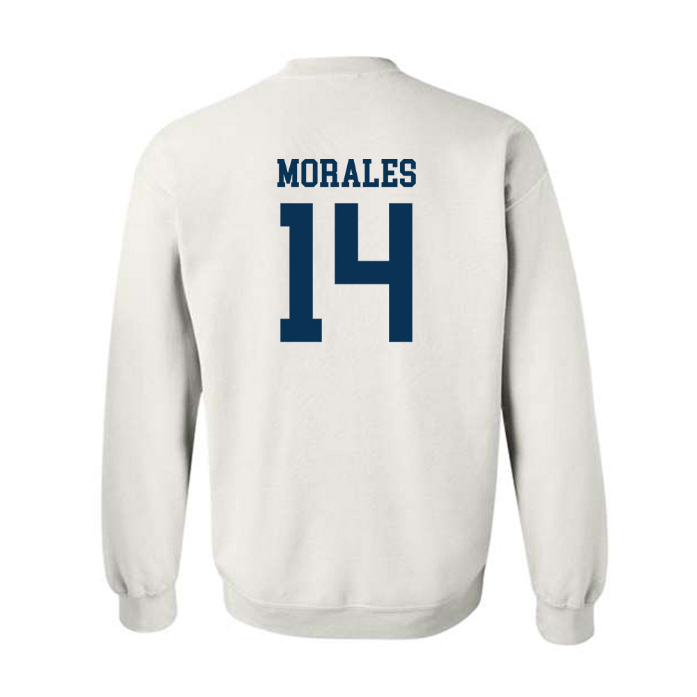 Old Dominion - NCAA Baseball : Efrain Morales - Classic Shersey Crewneck Sweatshirt-1