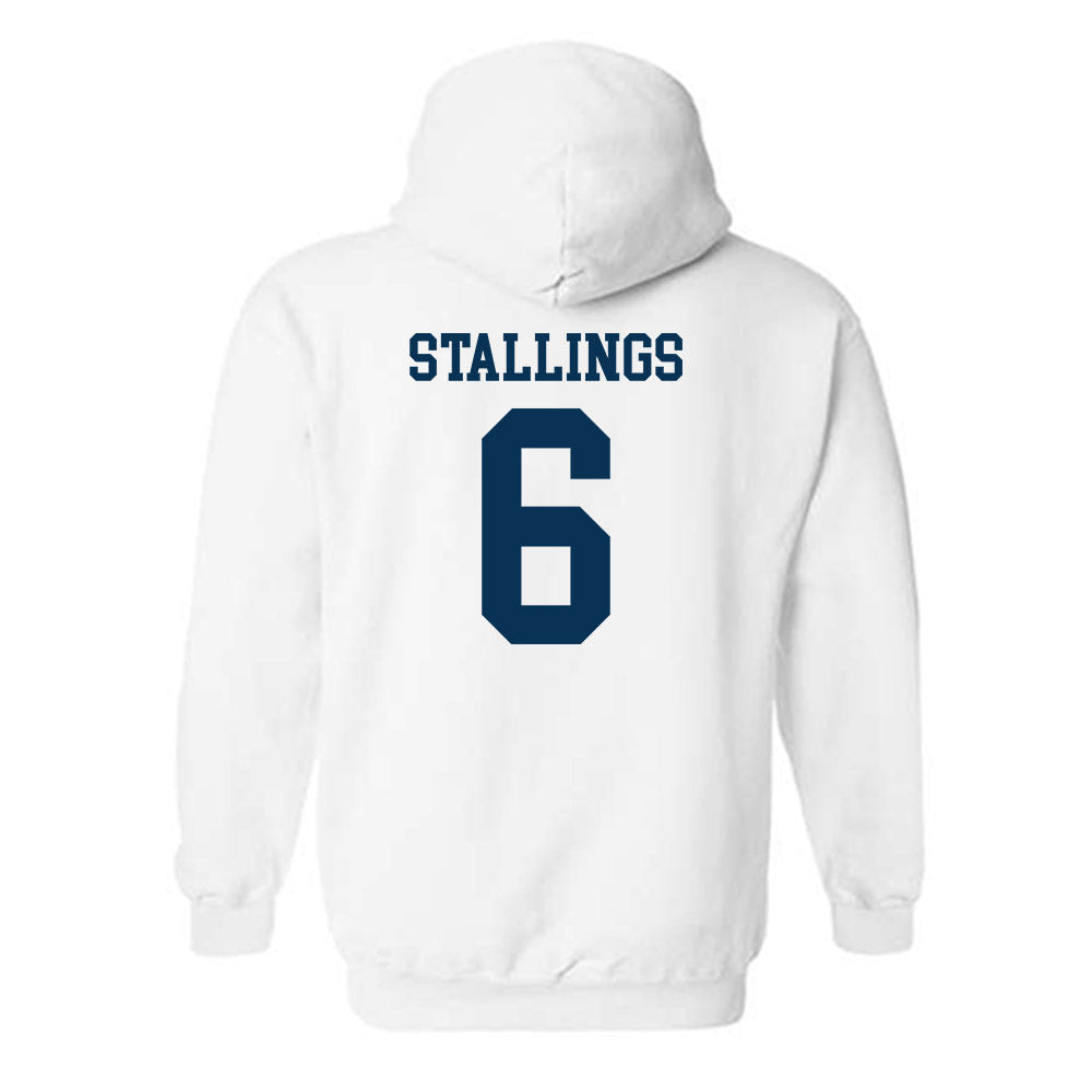 Old Dominion - NCAA Baseball : Maverick Stallings - Classic Shersey Hooded Sweatshirt-1