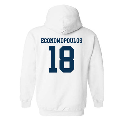 Old Dominion - NCAA Women's Soccer : Ashley Economopoulos - Classic Shersey Hooded Sweatshirt-1