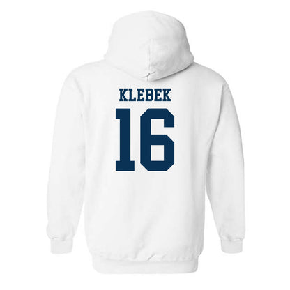 Old Dominion - NCAA Women's Soccer : Laura Klebek - Classic Shersey Hooded Sweatshirt-1