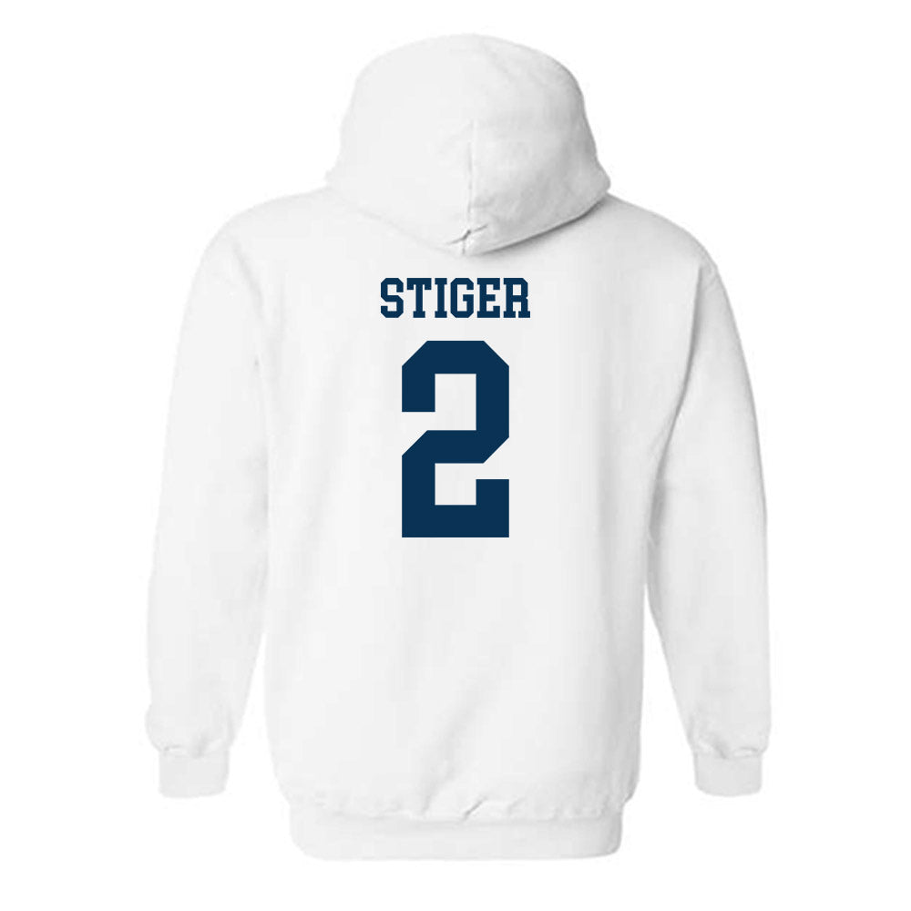 Old Dominion - NCAA Football : Nickendre Stiger - Classic Shersey Hooded Sweatshirt-1
