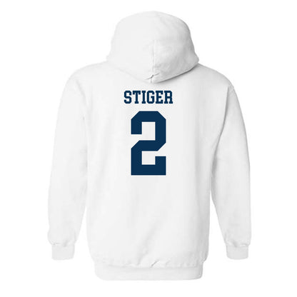 Old Dominion - NCAA Football : Nickendre Stiger - Classic Shersey Hooded Sweatshirt-1