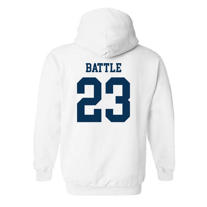 Old Dominion - NCAA Men's Basketball : Jordan Battle - Classic Shersey Hooded Sweatshirt-1