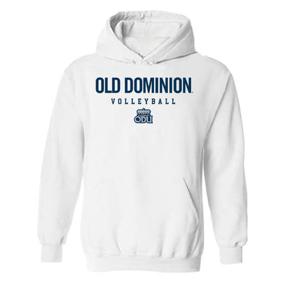 Old Dominion - NCAA Women's Volleyball : Elisa Maggi - Classic Shersey Hooded Sweatshirt-0
