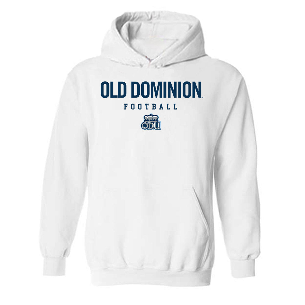 Old Dominion - NCAA Football : Logan Cox - Classic Shersey Hooded Sweatshirt-0