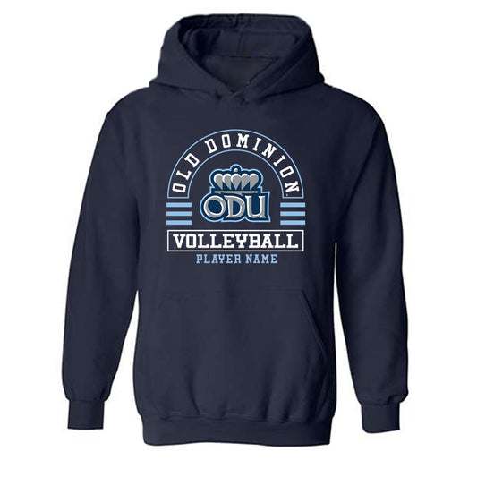 Old Dominion - NCAA Women's Volleyball : Elisa Maggi - Classic Fashion Shersey Hooded Sweatshirt-0