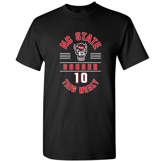 NC State - NCAA Men's Soccer : Taig Healy - Classic Fashion Shersey T-Shirt-0