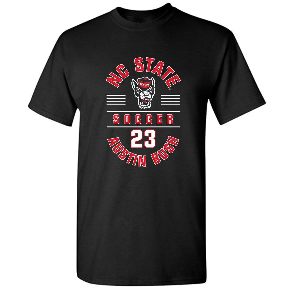 NC State - NCAA Men's Soccer : Austin Bush - Classic Fashion Shersey T-Shirt-0