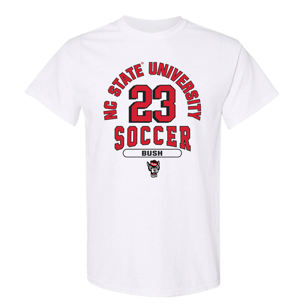 NC State - NCAA Men's Soccer : Austin Bush - Classic Shersey T-Shirt-0