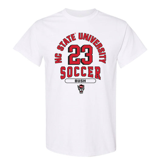 NC State - NCAA Men's Soccer : Austin Bush - Classic Shersey T-Shirt-0