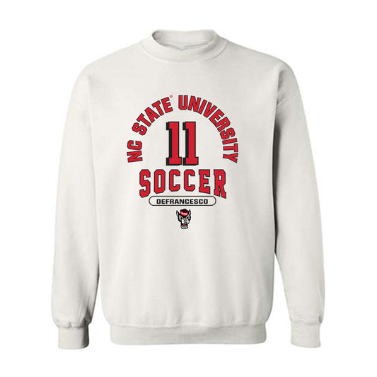 NC State - NCAA Men's Soccer : Frank DeFrancesco - Classic Shersey Crewneck Sweatshirt-0