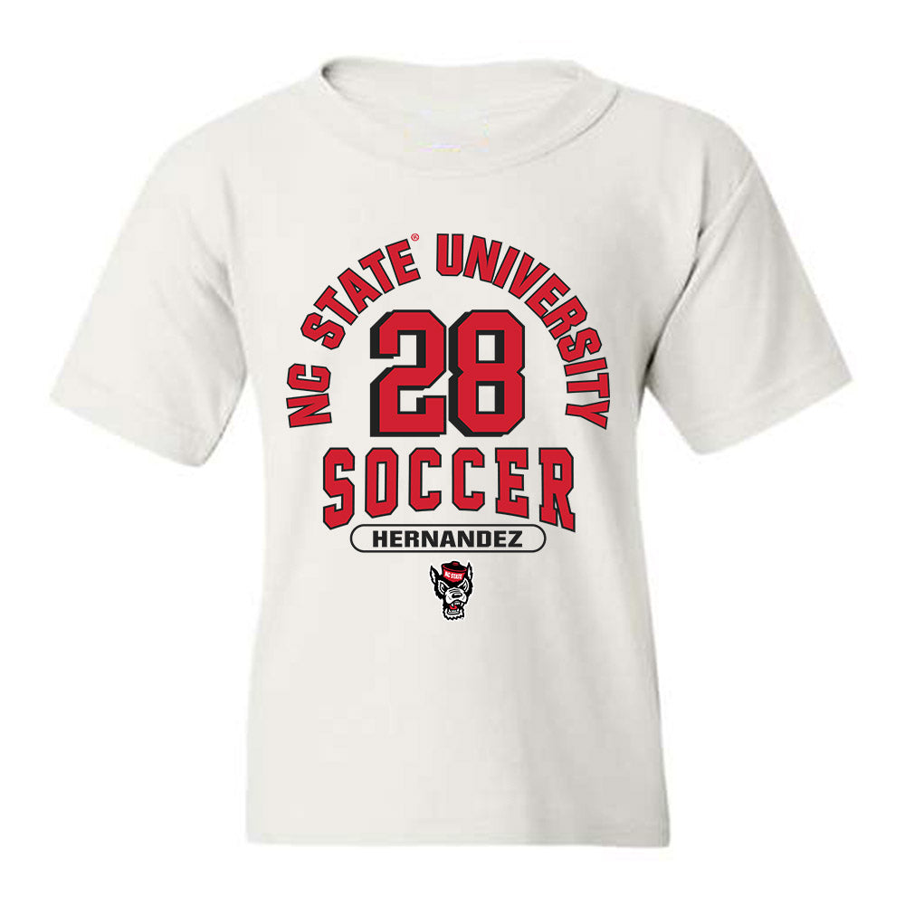 NC State - NCAA Women's Soccer : Sophia Hernandez - Classic Shersey Youth T-Shirt