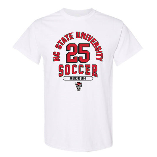 NC State - NCAA Men's Soccer : Adam Abdouh - Classic Shersey T-Shirt-0