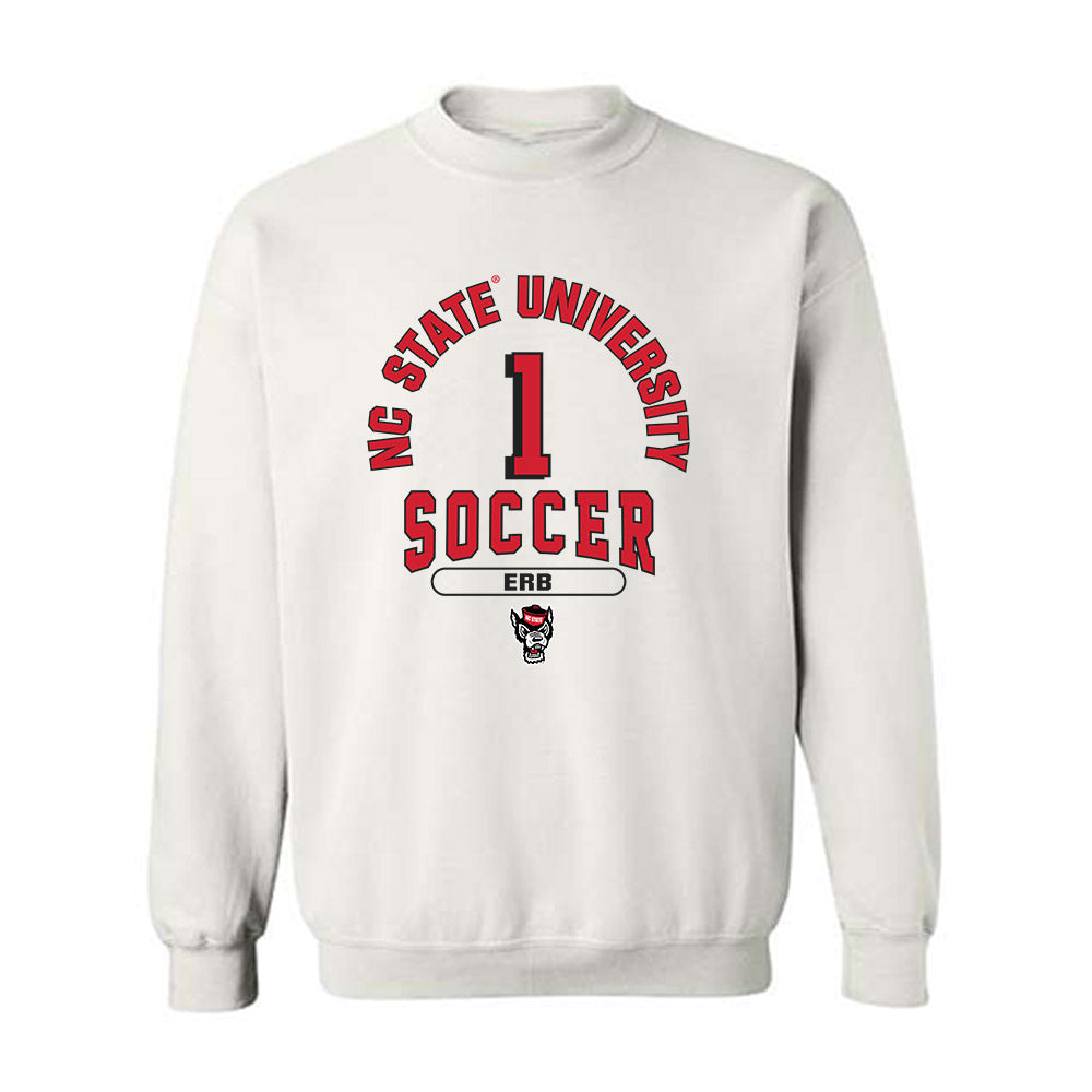 NC State - NCAA Men's Soccer : Logan Erb - Classic Shersey Crewneck Sweatshirt-0