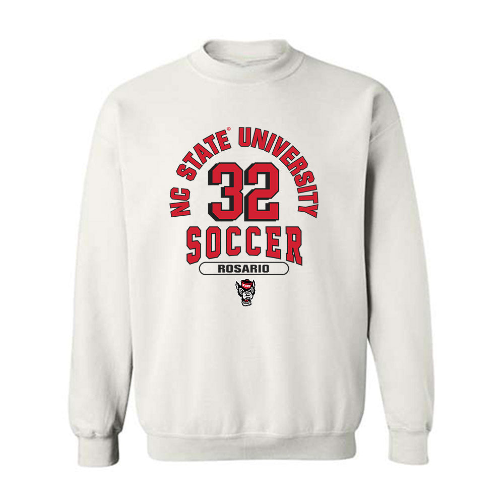 NC State - NCAA Men's Soccer : Gianni Rosario - Classic Shersey Crewneck Sweatshirt-0